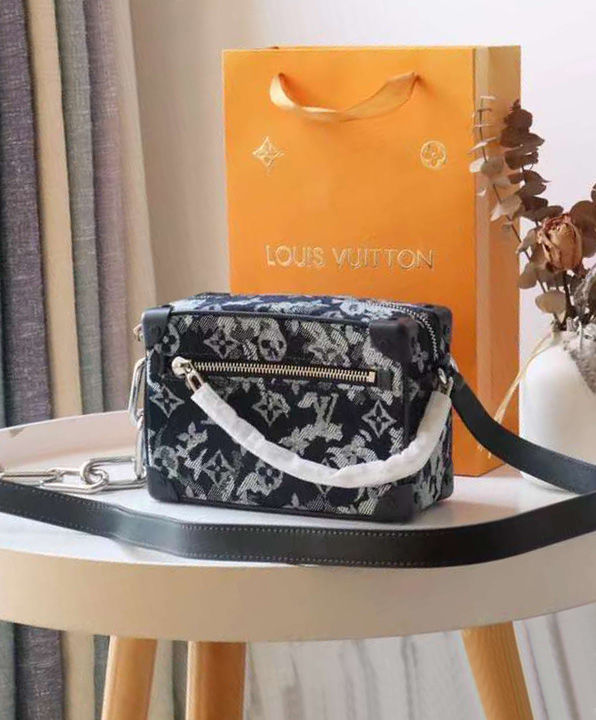 Louis Vuitton Mini Soft Trunk M80033 Dark Blue