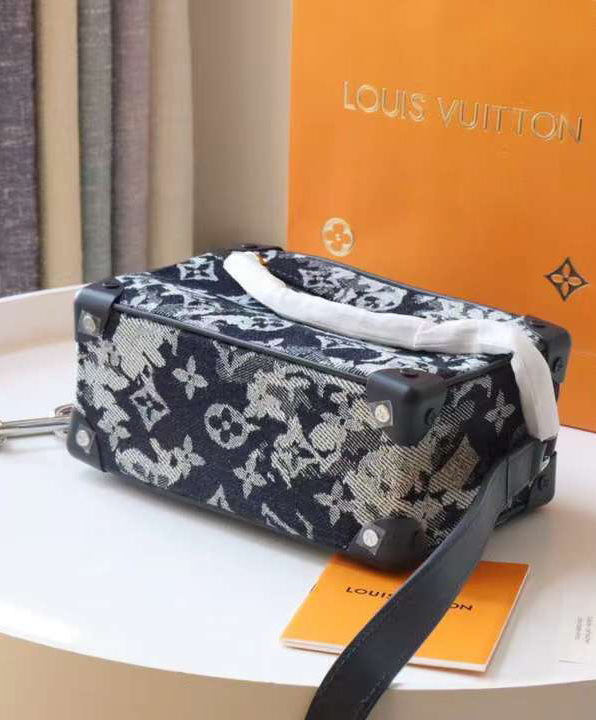 Louis Vuitton Mini Soft Trunk M80033 Dark Blue - Image 10