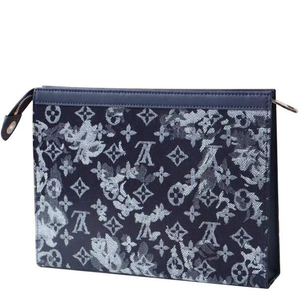 Louis Vuitton Pochette Voyage M80034 Dark Blue