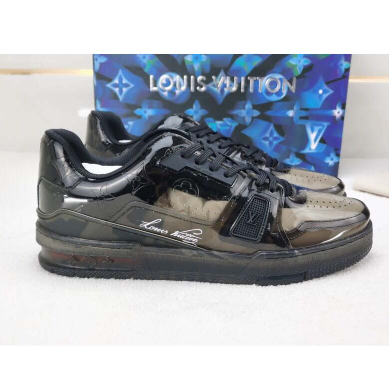 LV Trainer Sneaker Black - Image 7