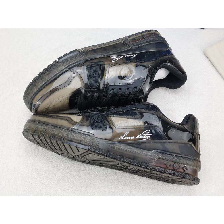 LV Trainer Sneaker Black - Image 8