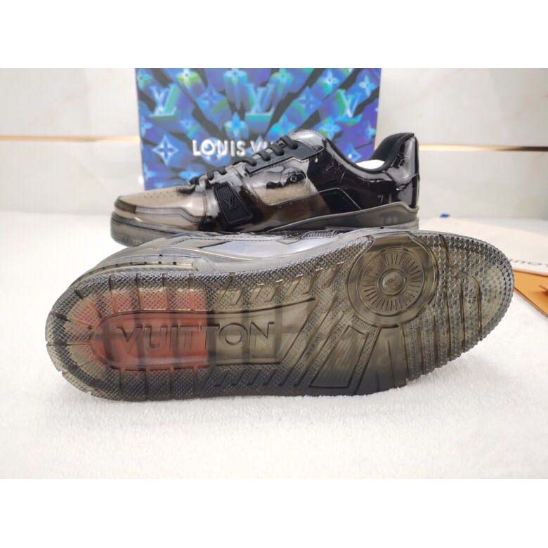 LV Trainer Sneaker Black - Image 3