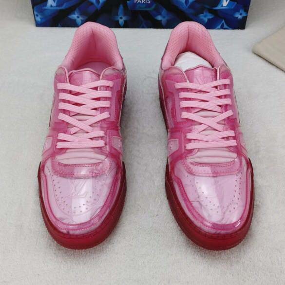 LV Trainer Sneaker Neon Pink - Replica Bags and Shoes online Store -  AlimorLuxury