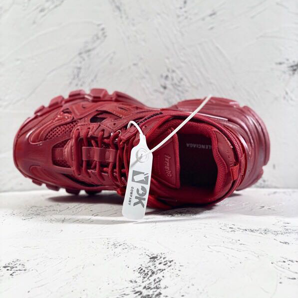 Blenciaga Track.2 Sneakers Wine Red - Image 2