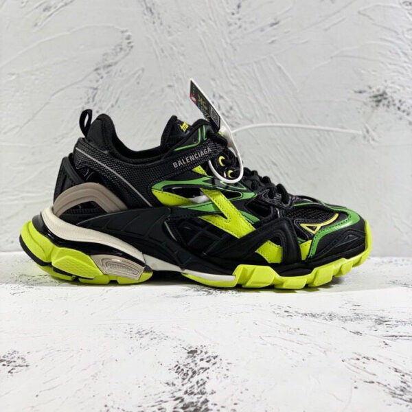 Blenciaga Track.2 Sneakers Black/Green