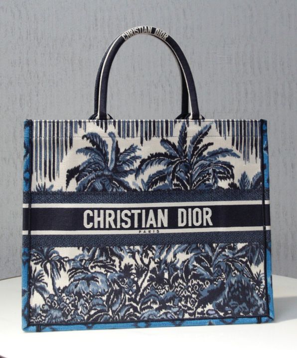 Christian Dior Book Tote Blue Bag 41cm - Replica Bags and Shoes online ...