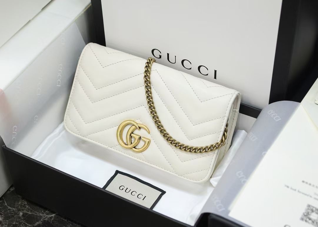 white gucci mini