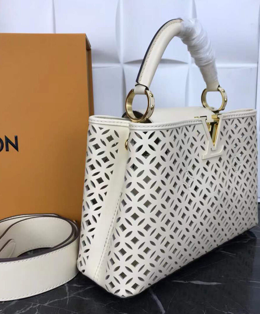 Louis Vuitton Capucines BB M57228 Cream - Image 3