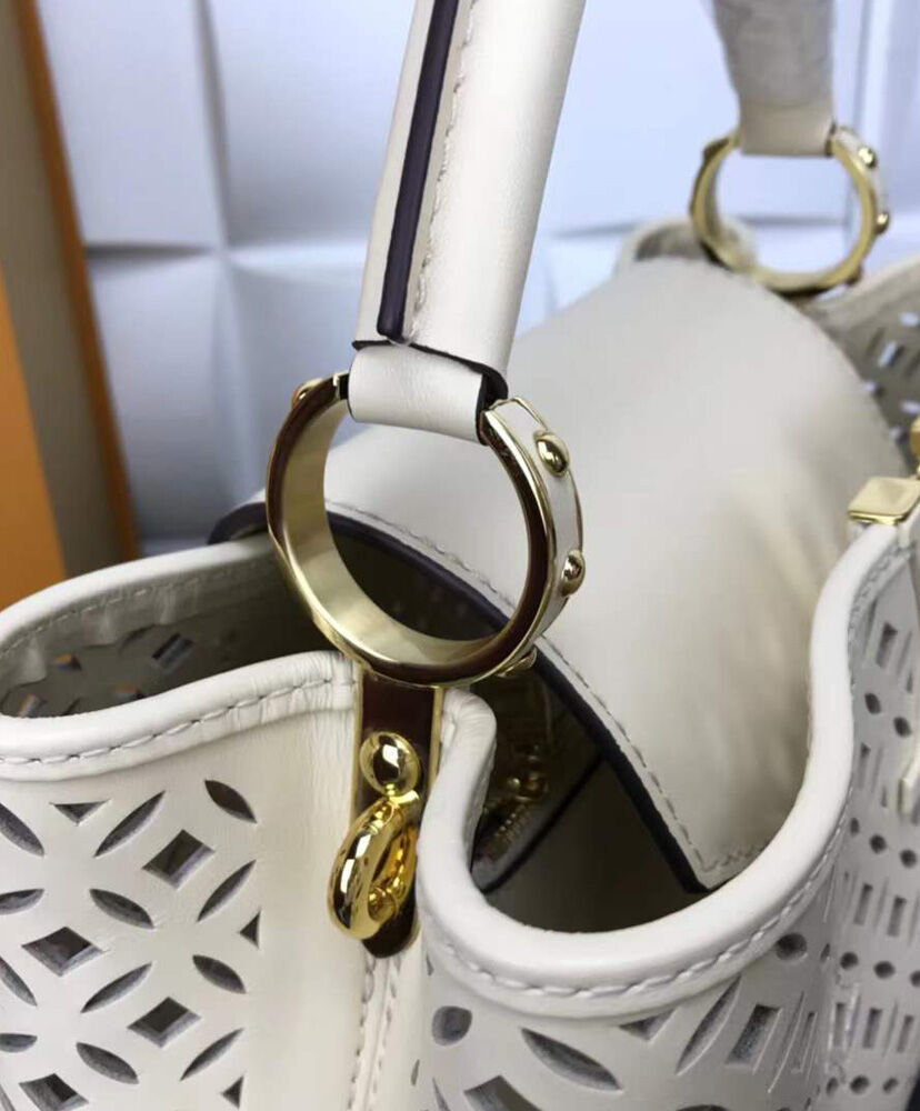 Louis Vuitton Capucines BB M57228 Cream - Image 8