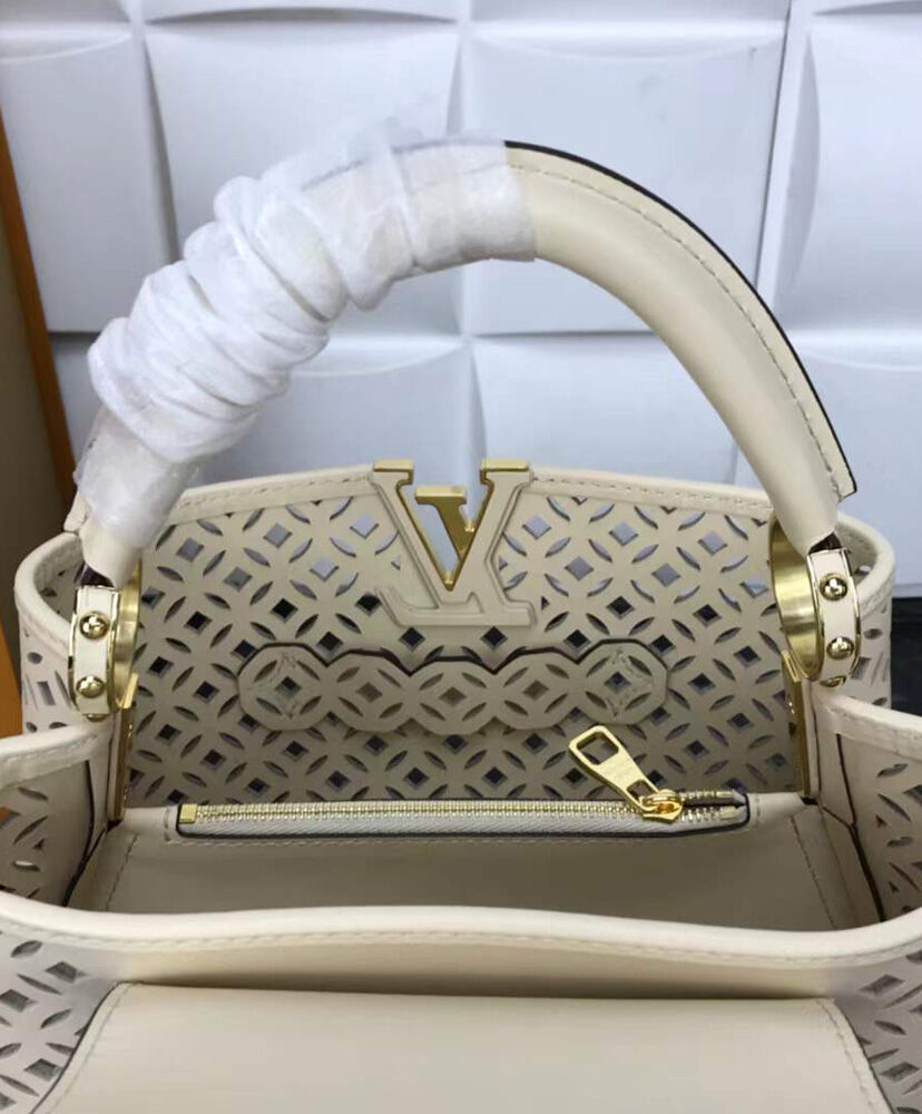 Louis Vuitton Capucines BB M57228 Cream - Image 7