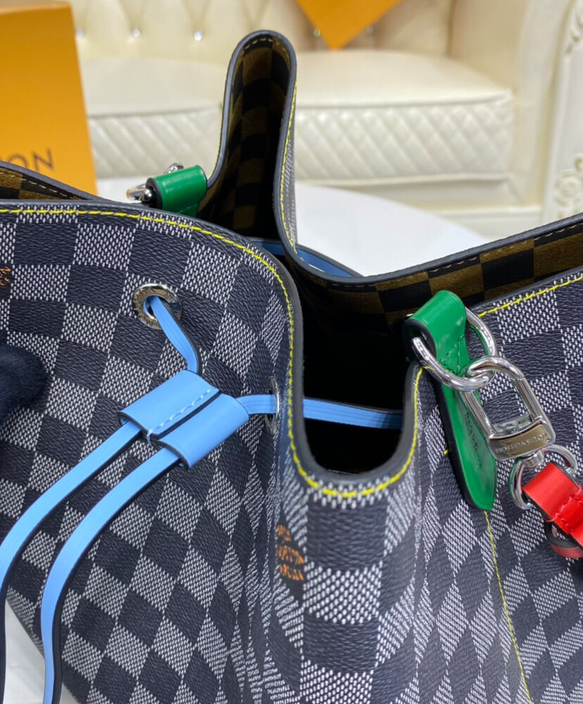 Louis Vuitton Neonoe MM N40229 Black - Image 7