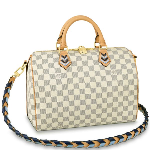 Louis Vuitton Speedy Bandouliere 30 N50054 White