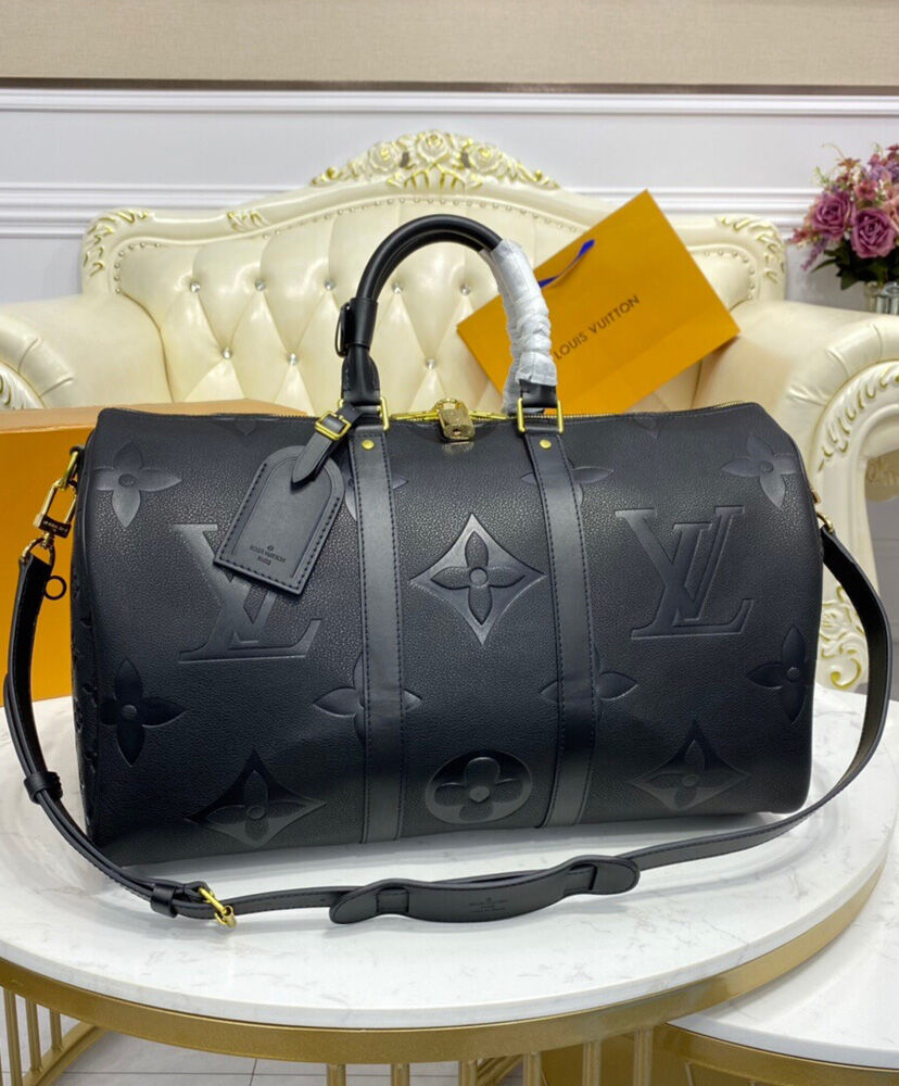 Louis Vuitton Keepall Bandouliere 45 M45532 Black - Image 2