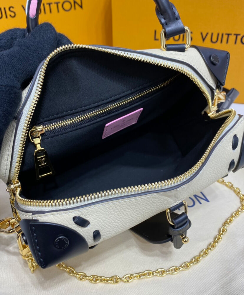 Louis Vuitton Petite Malle Ssouple Bag M58518 Cream - Image 7