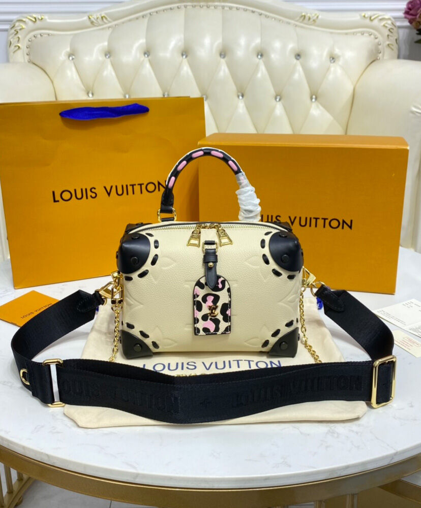 Louis Vuitton Petite Malle Ssouple Bag M58518 Cream - Image 2
