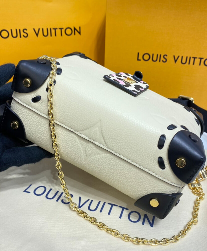 Louis Vuitton Petite Malle Ssouple Bag M58518 Cream - Image 4