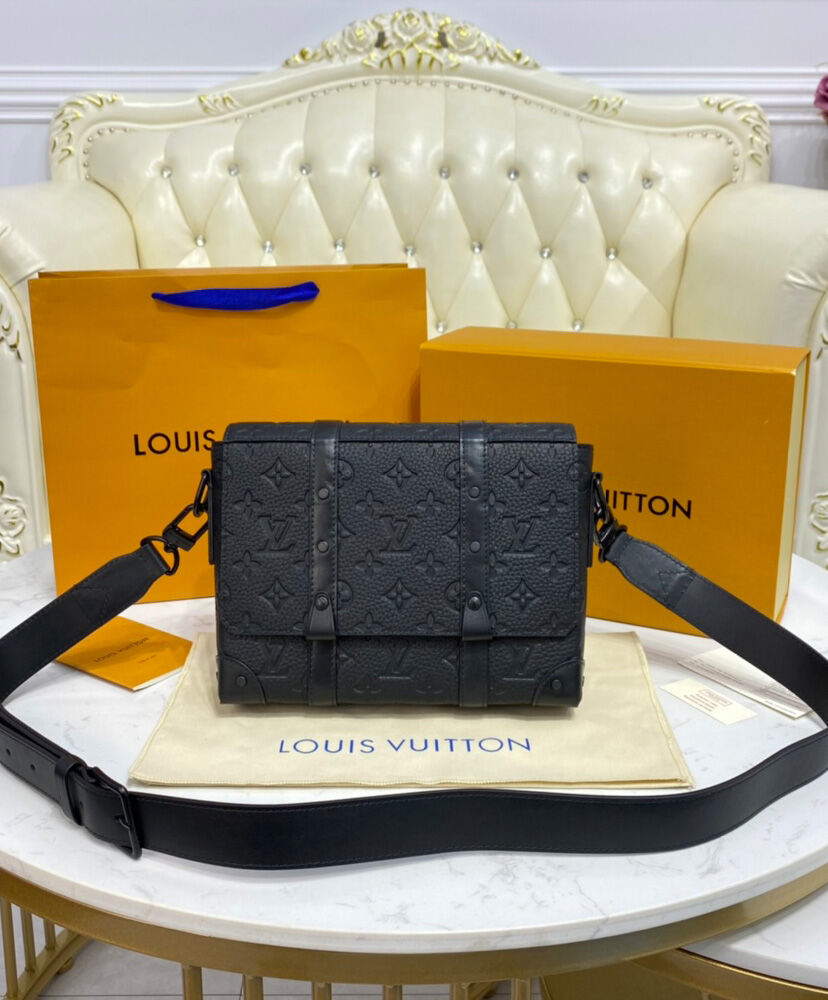 Louis Vuitton Trunk Messenger M57726 Black - Image 2