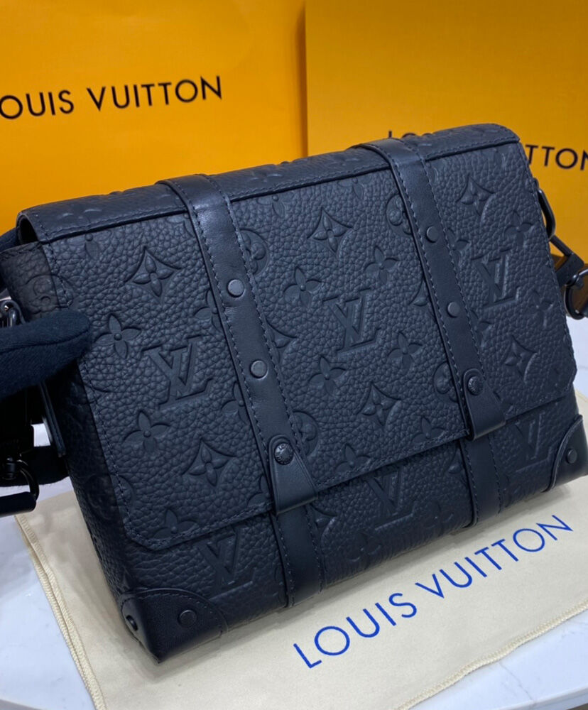 Louis Vuitton Trunk Messenger M57726 Black - Image 3