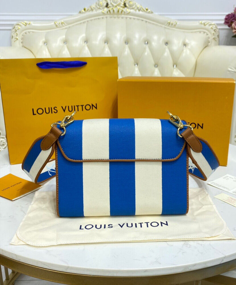 Louis Vuitton Twist MM M57659 Blue - Image 5