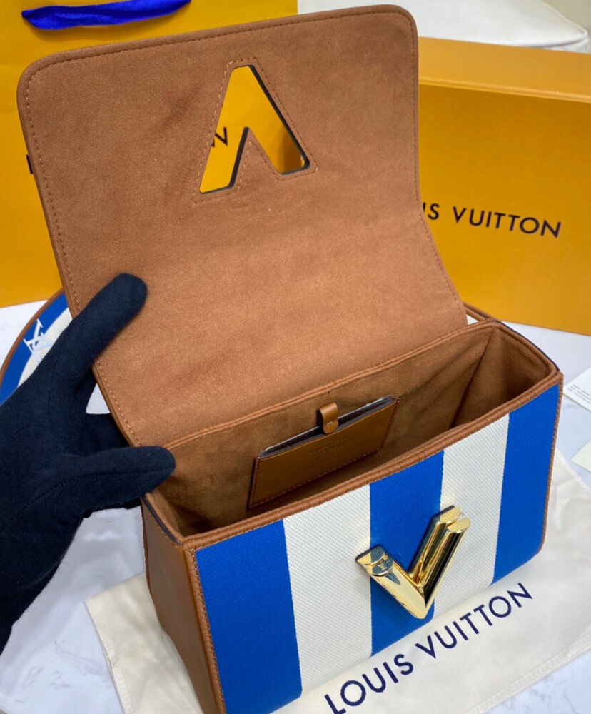 Louis Vuitton Twist MM M57659 Blue - Image 7