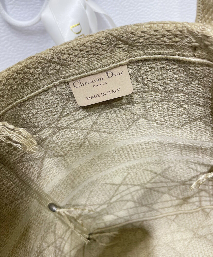 Christian Dior D-Bubble Bucket Bag Apricot - Image 8