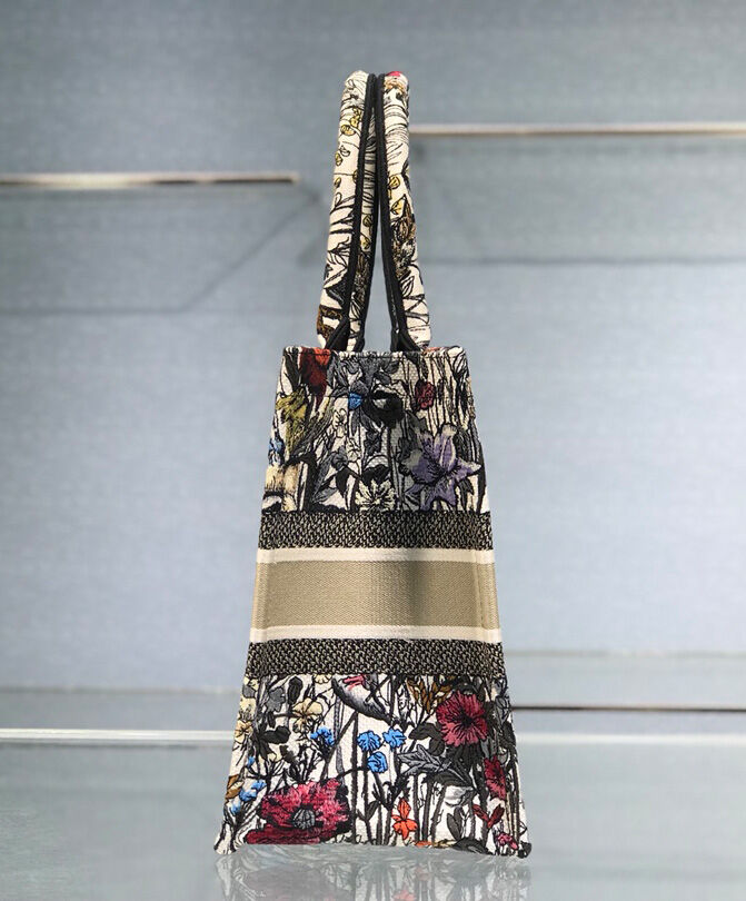 Christian Dior Small Book Tote Gray - Image 5