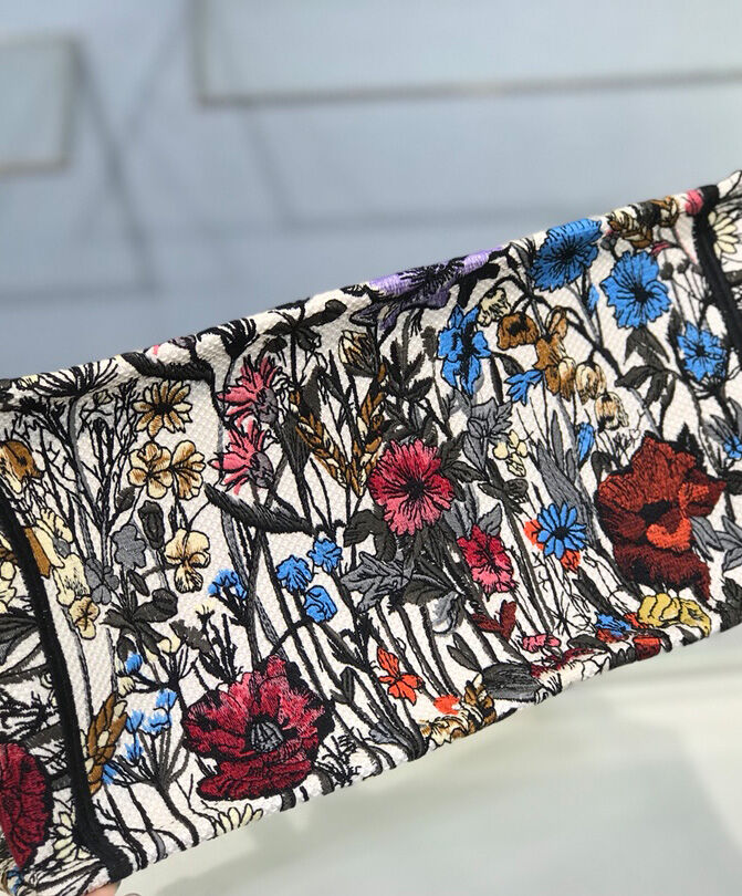 Christian Dior Small Book Tote Gray - Image 9