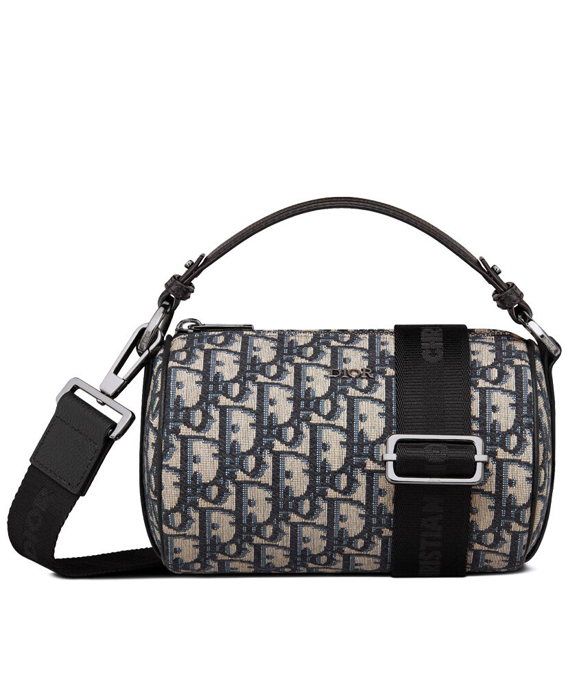 Christian Dior Mini Roller Messenger Bag Dark Blue Replica Bags and