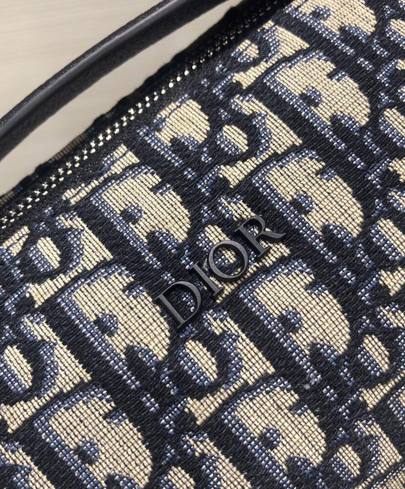 Christian Dior Mini Roller Messenger Bag Dark Blue - Image 6