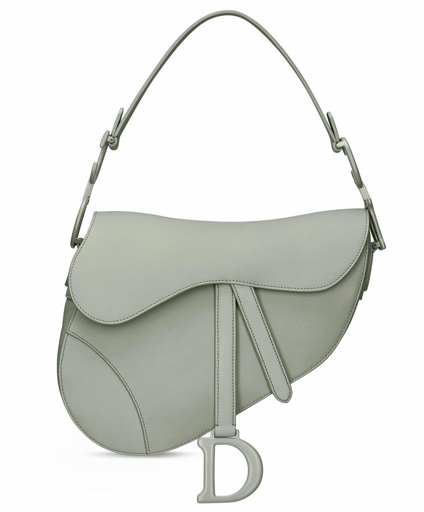 Christian Dior Saddle UltraMatte Bag Gray Replica Bags and Shoes