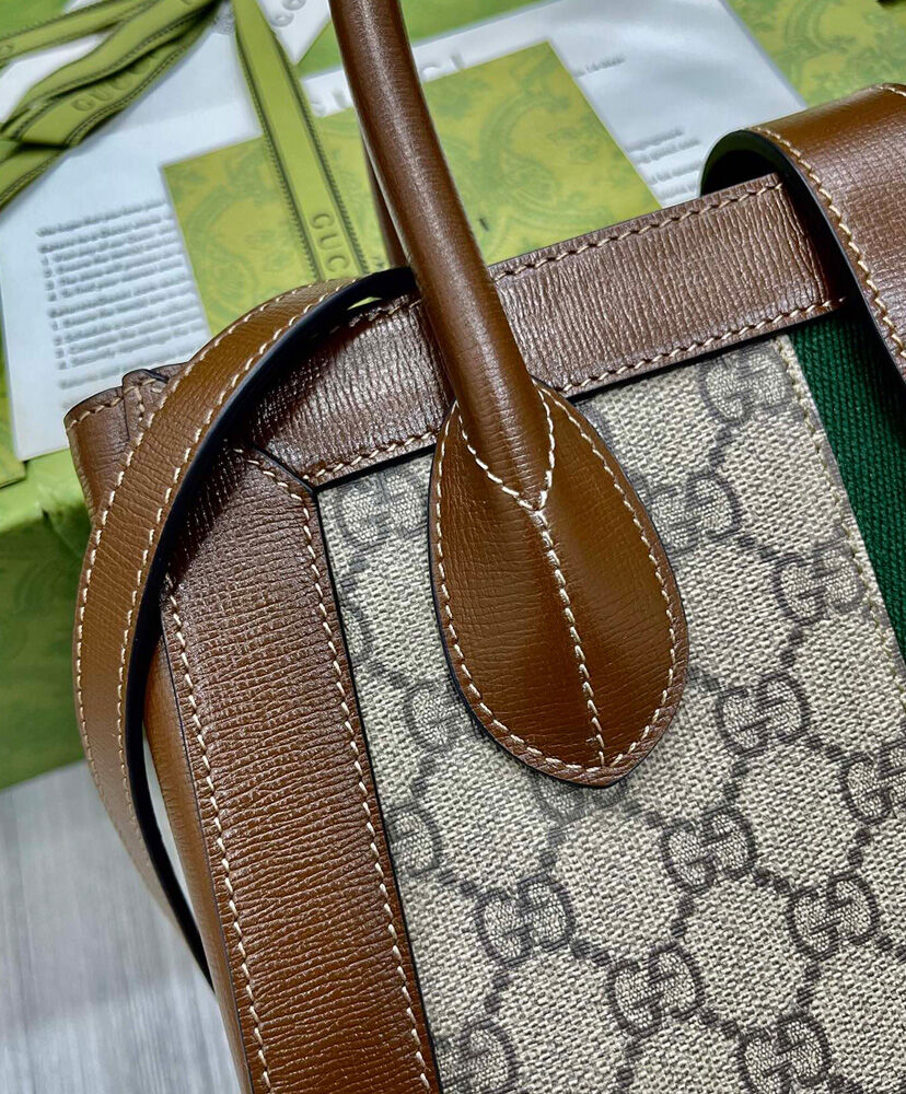 Gucci Jackie 1961 Medium Tote Bag 649016 Coffee - Image 8