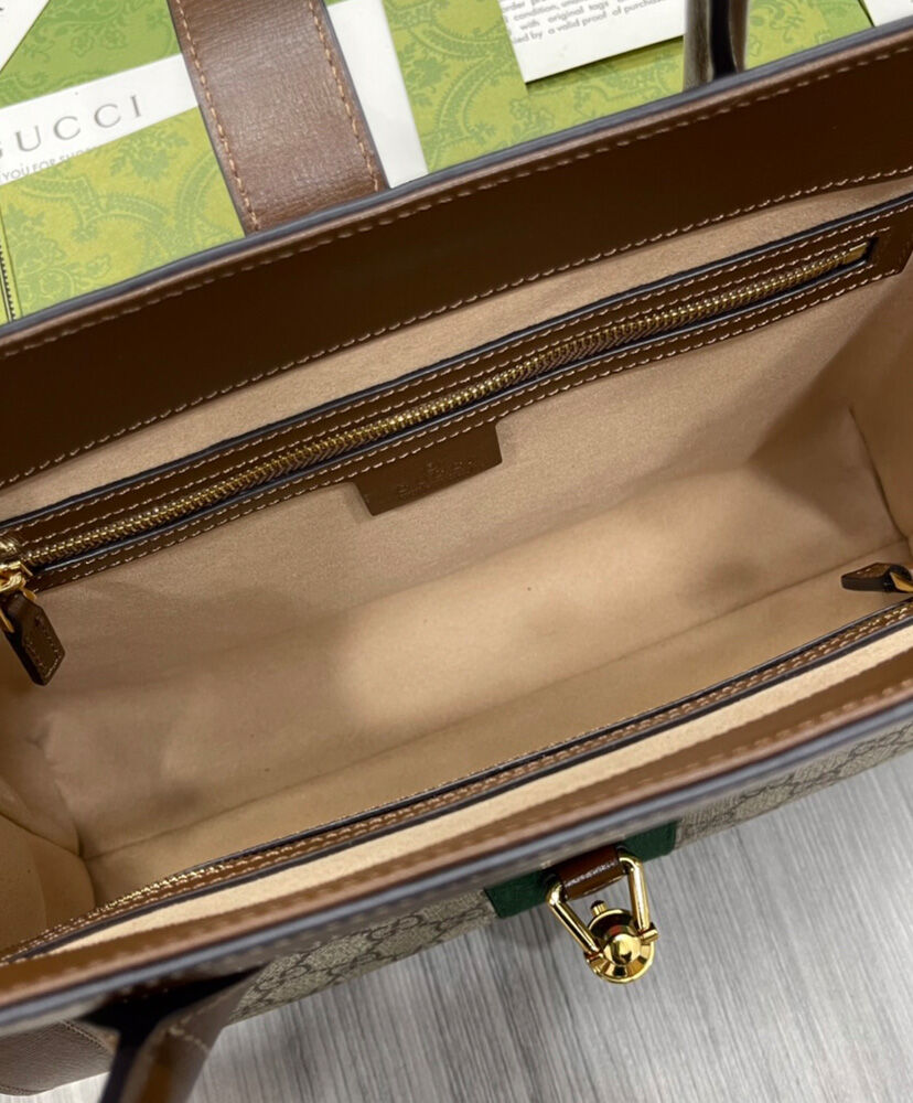 Gucci Jackie 1961 Medium Tote Bag 649016 Coffee - Image 7