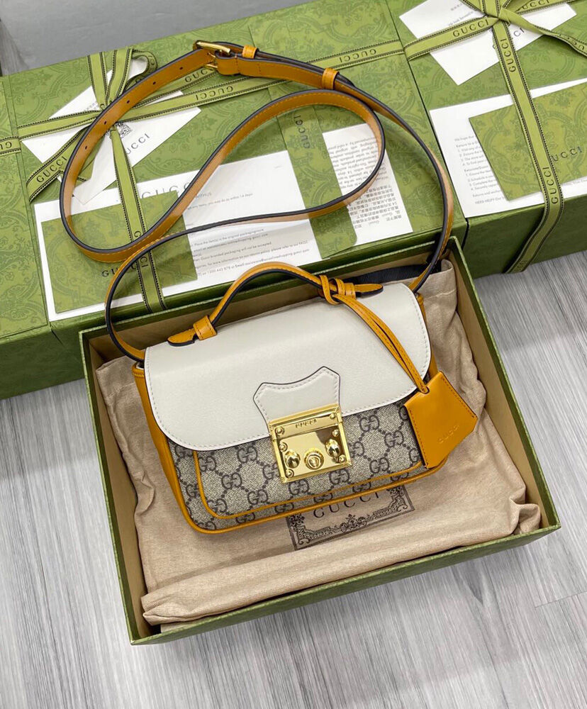 Gucci Padlock Mini Bag 658487 Yellow - Image 3
