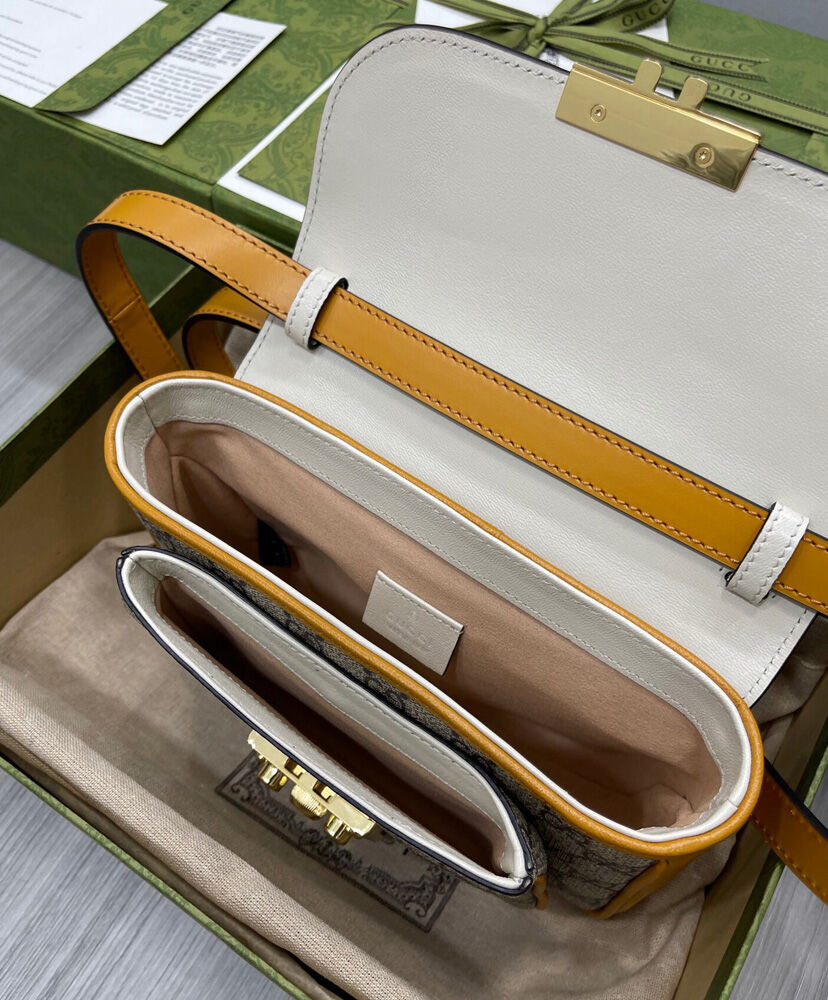 Gucci Padlock Mini Bag 658487 Yellow - Image 6