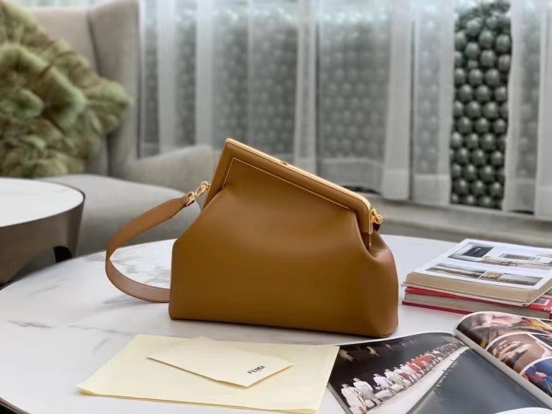 Fendi First Medium Brown leather Purse - Image 3