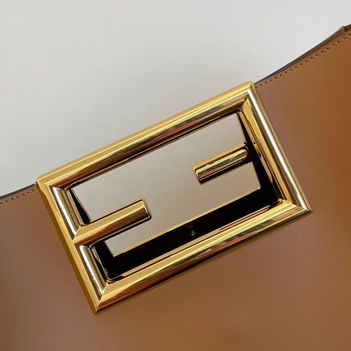 Fendi WAY Medium Beige leather bag - Image 4
