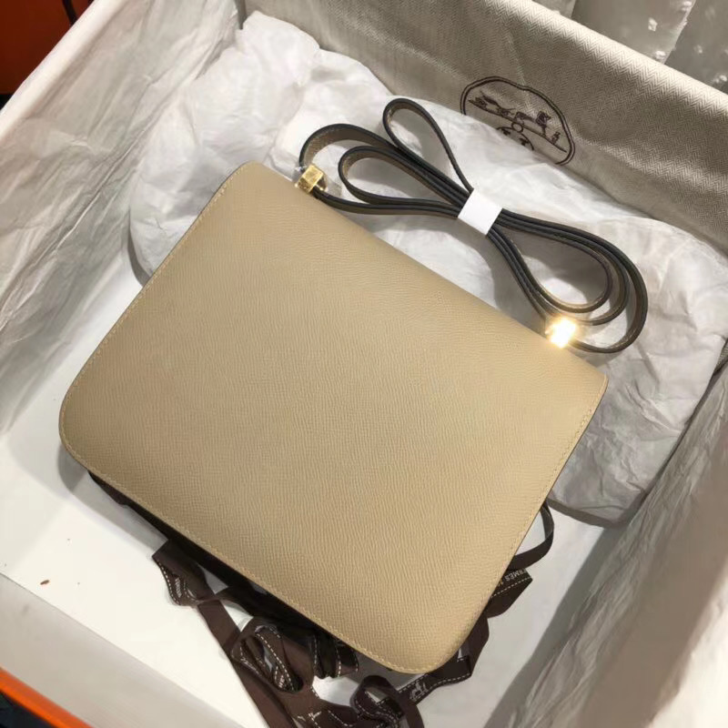 Hermes Beige Atoll Epsom Constance 24cm - Image 2