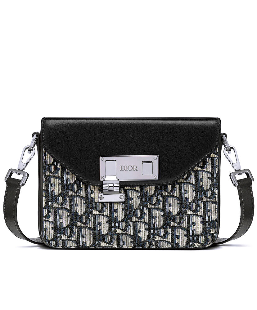 Christian Dior Messenger Pouch Dark Blue Replica Bags and Shoes