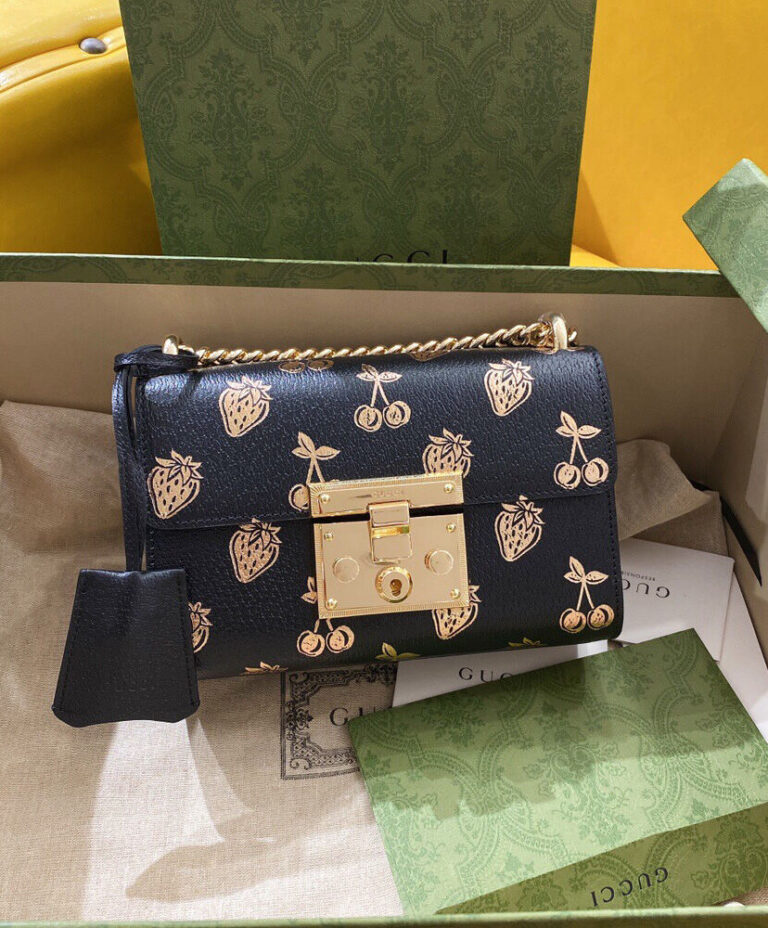 Gucci Padlock Small Berry Shoulder Bag 676238 AlimorLuxury