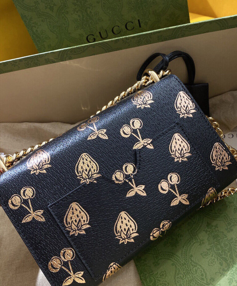 Gucci Padlock Small Berry Shoulder Bag 676238 AlimorLuxury