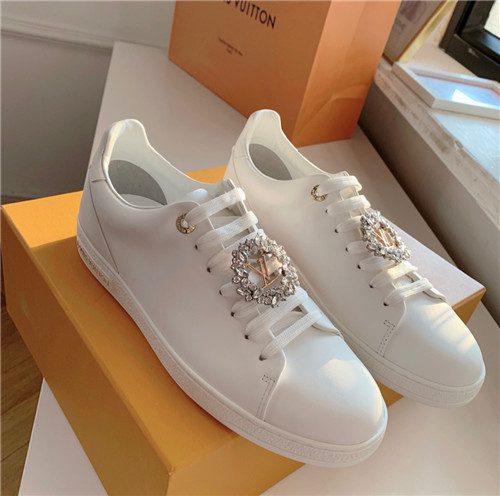 louis vuitton lv white sneakers