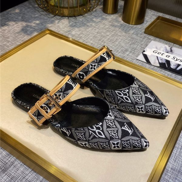 louis vuitton lv sofia flat slippers
