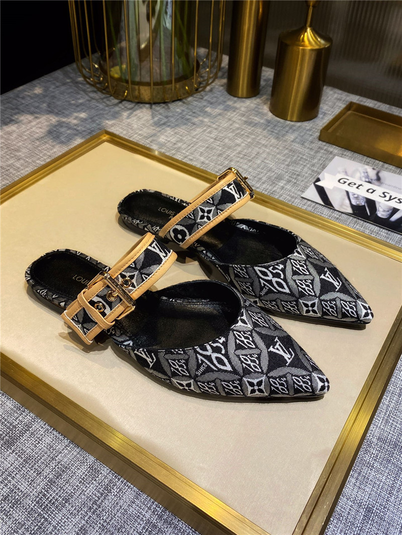 louis vuitton lv sofia flat slippers