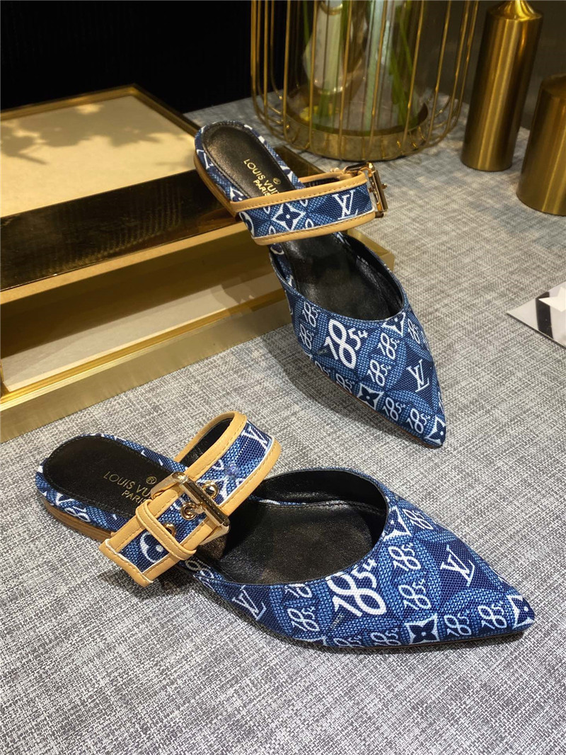 louis vuitton lv sofia flat slippers - Replica Bags and Shoes online ...