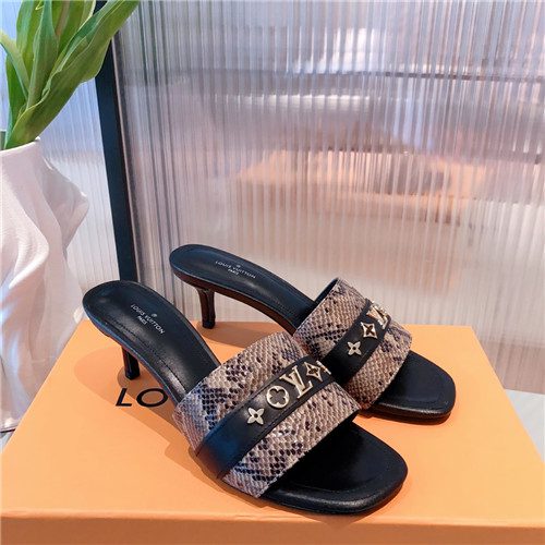 louis vuitton lv heel slippers