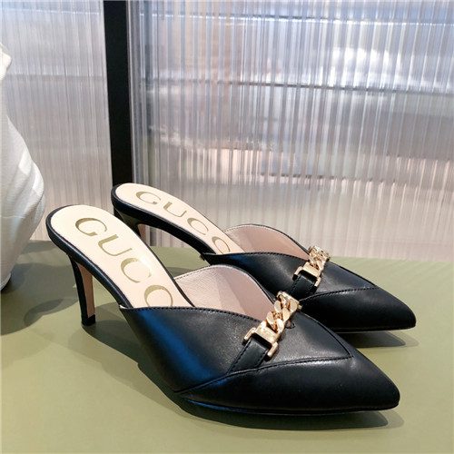 Gucci High Heel Sandals Slippers