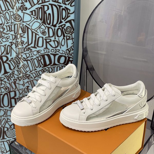 louis vuitton lv classic platform sneakers