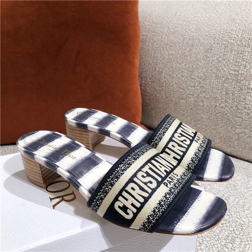 dior heel sandals slippers