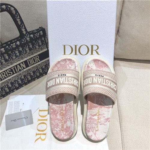 dior embroidered slippers - Image 3