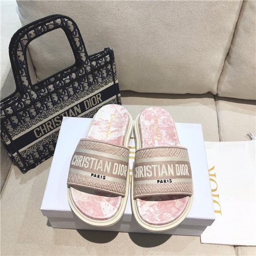 dior embroidered slippers - Image 4